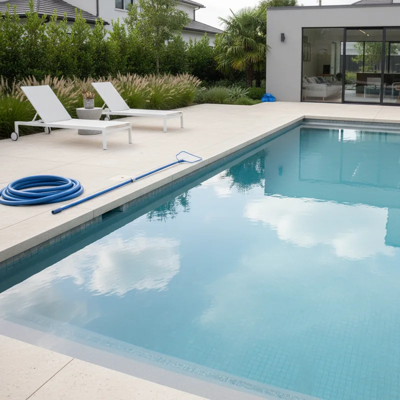 Coût entretien piscine : budget annuel selon le type de bassin