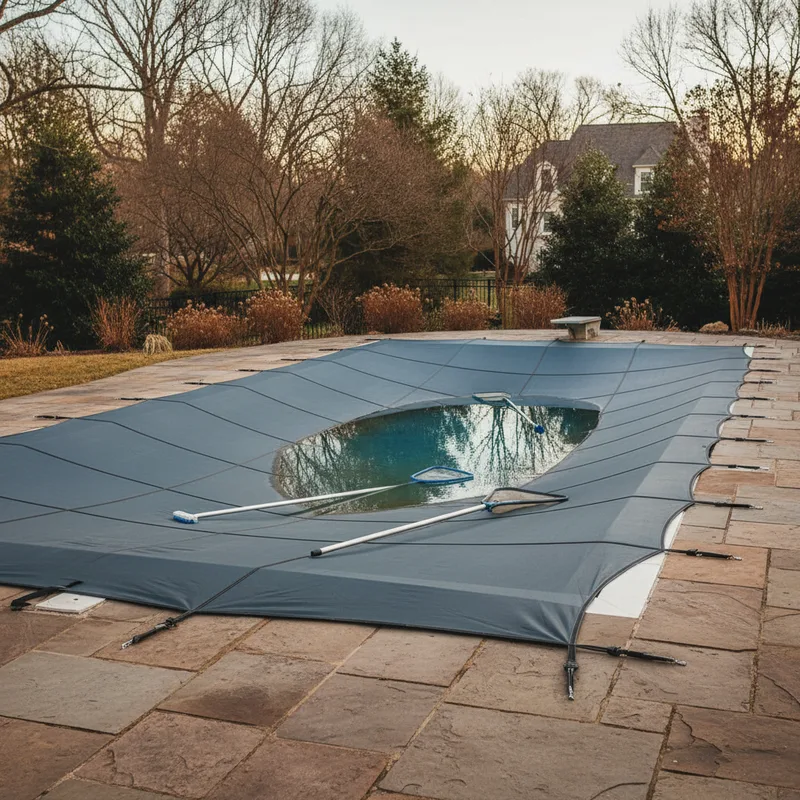 Hivernage piscine : protéger son bassin pour l'hiver