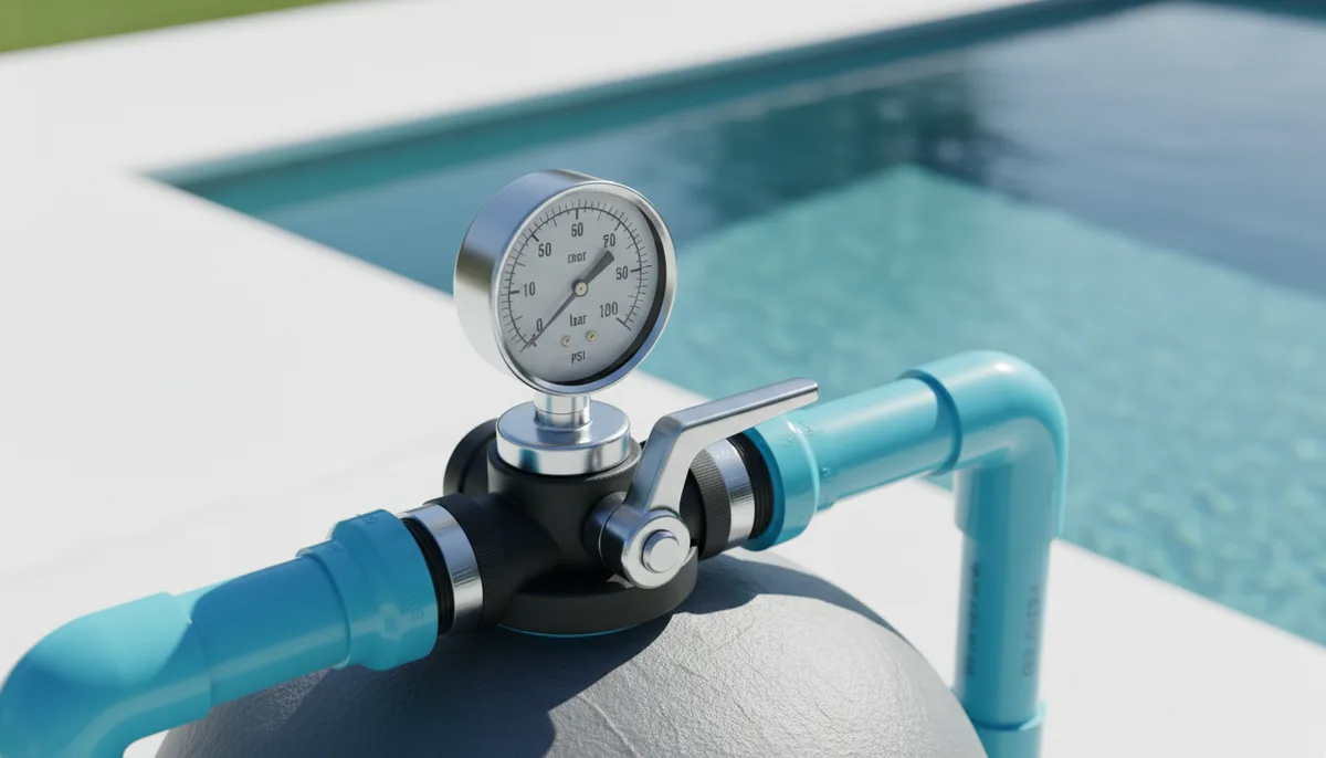 Pression idéale du filtre à piscine : mesure, réglage et problèmes