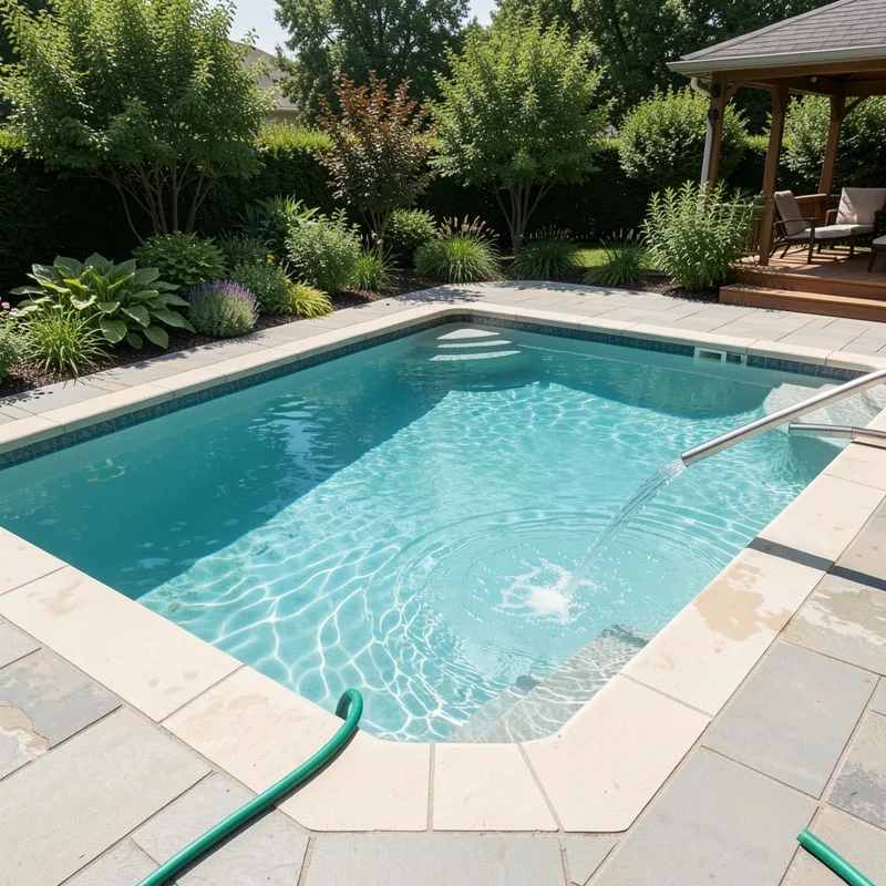Renouveler l'eau de sa piscine : fréquence et méthode