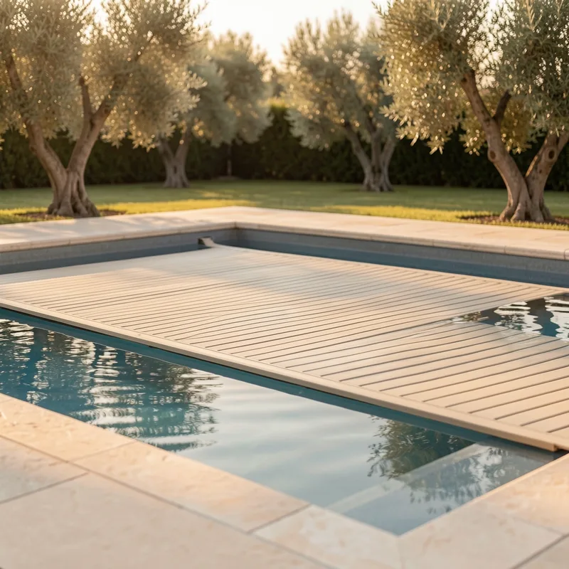 Volet roulant piscine : types, prix et pose en 2026